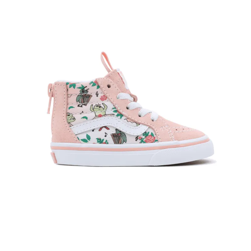 VANS Frog Frolic Sk8-hi Met Rits Roze (VN000XG5N4N)