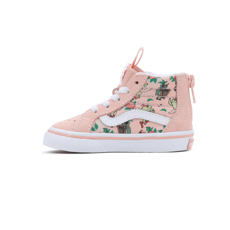 VANS Frog Frolic Sk8-hi Met Rits Roze (VN000XG5N4N)