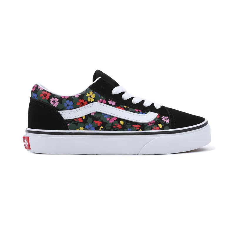 VANS Floral Old Skool Kinderschoenen Zwart (VN0A7Q5FBZW)