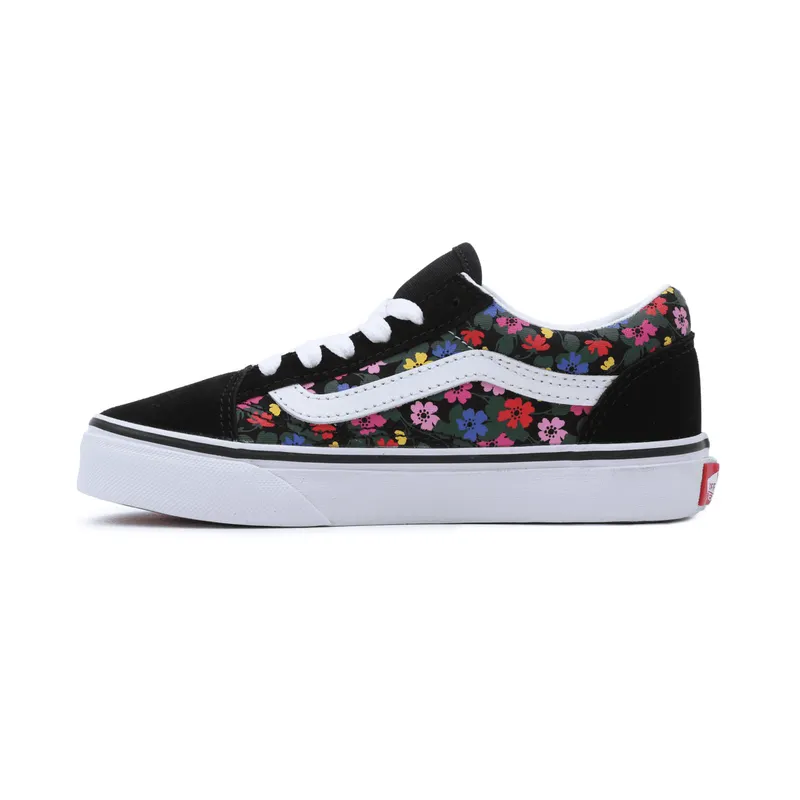 VANS Floral Old Skool Kinderschoenen Zwart (VN0A7Q5FBZW)