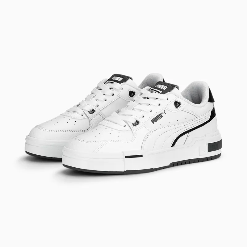 Puma CA Pro Glitch leren Wit/Zwart/Grijs (391512-02)