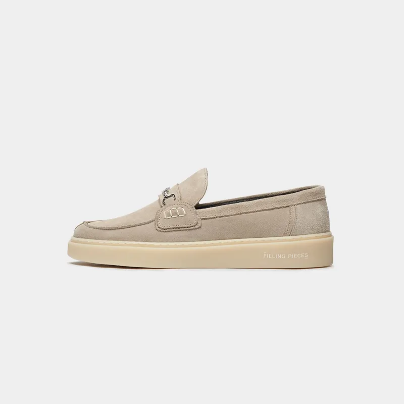 Filling Pieces Core Loafer Suede Taupe