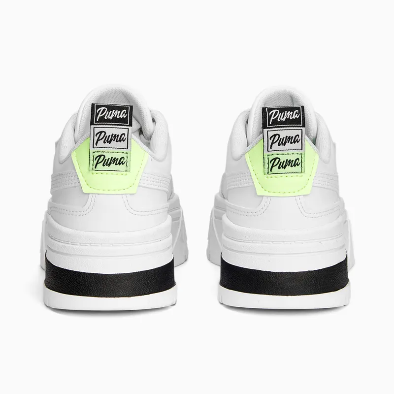 Puma Mayze Stack RuleB Wit/Geel (390739-01)
