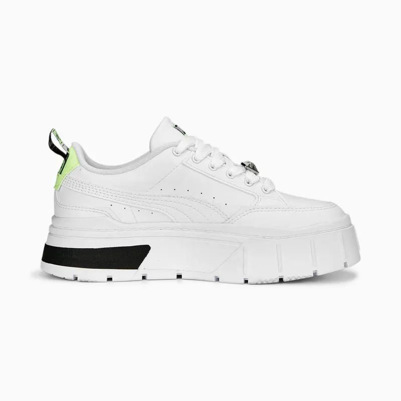 Puma Mayze Stack RuleB Wit/Geel (390739-01)
