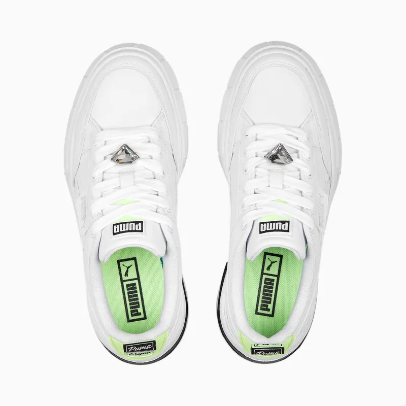 Puma Mayze Stack RuleB Wit/Geel (390739-01)