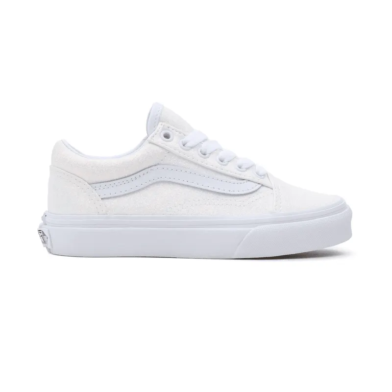 VANS Glitter Old Skool Kinderschoenen Wit (VN0005WVWHT)