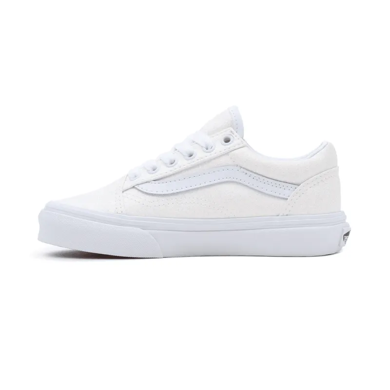 VANS Glitter Old Skool Kinderschoenen Wit (VN0005WVWHT)