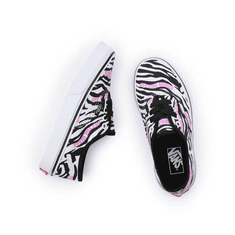 VANS Zebra Daze Authentic Kinderschoenen Zwart (VN0A3UIVBMA)