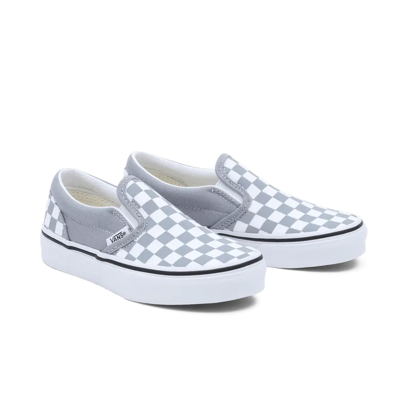VANS Color Theory Classic Slip-on Kinderschoenen Grijs (VN0A5KXMBM7)