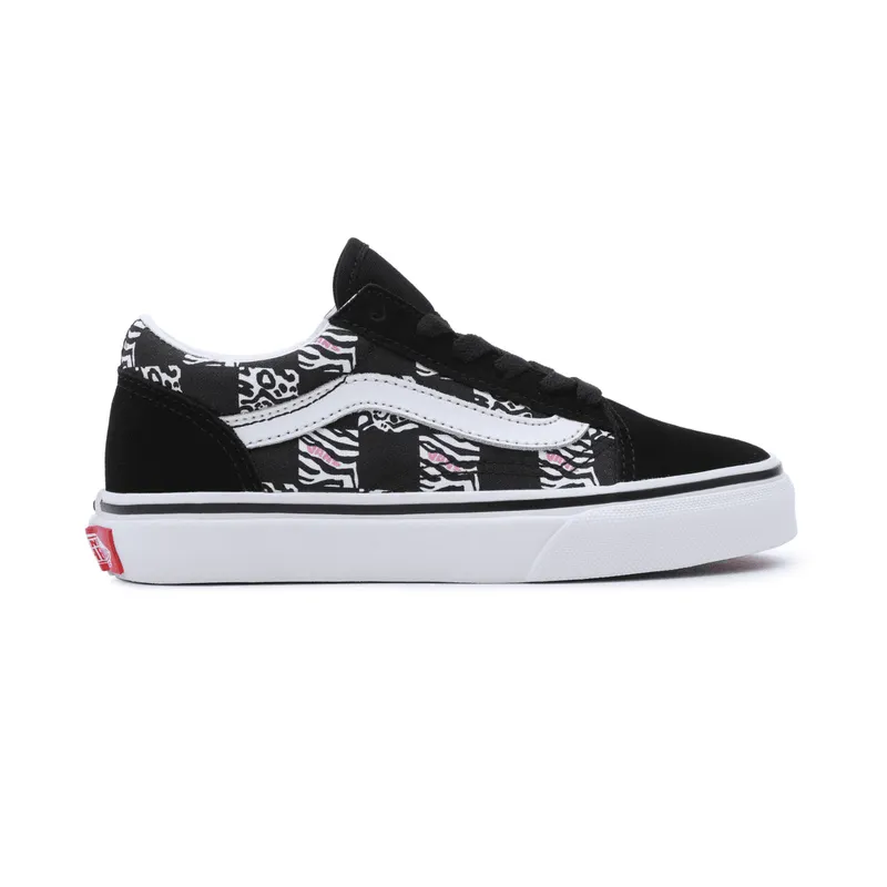 VANS Zebra Daze Old Skool Kinderschoenen Zwart (VN0A7Q5FBMA)
