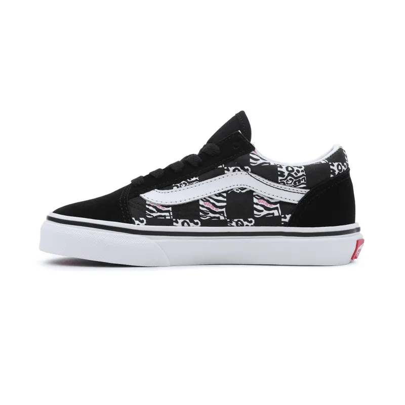 VANS Zebra Daze Old Skool Kinderschoenen Zwart (VN0A7Q5FBMA)