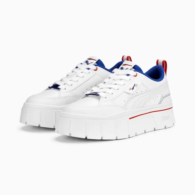 Puma Mayze Stack GEN. PUMA Wit/Blauw (392070-01)