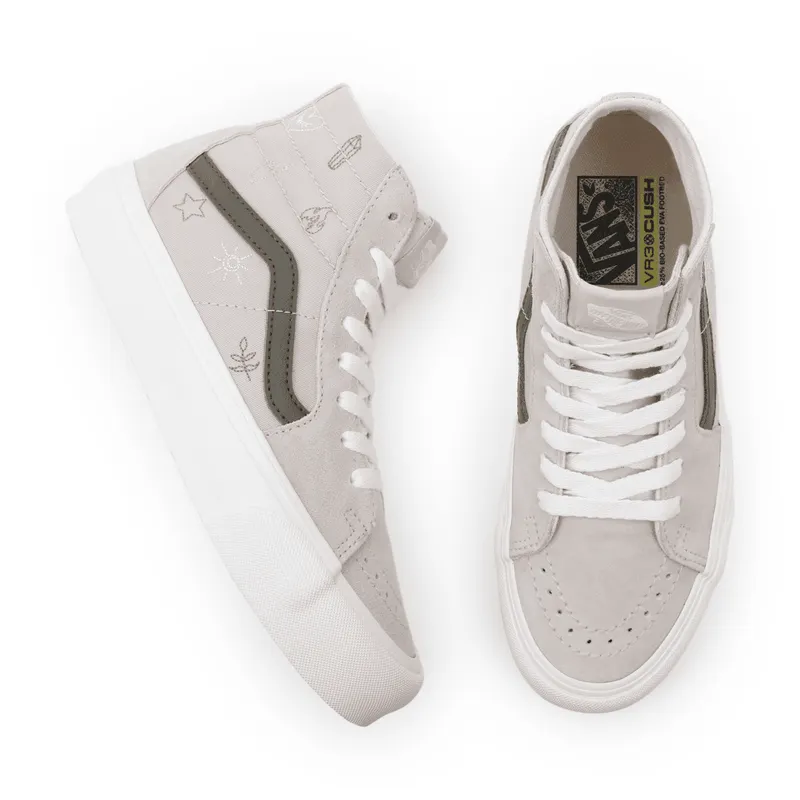 VANS Mystical Embroidery Sk8-hi Tapered Vr3 Grijs (VN0005UMBLP)