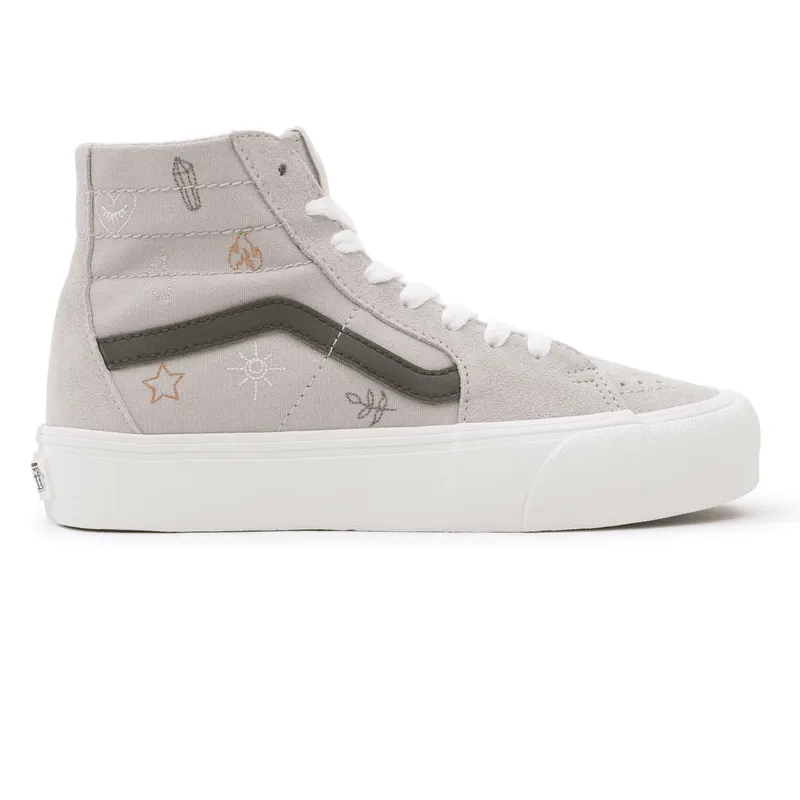 VANS Mystical Embroidery Sk8-hi Tapered Vr3 Grijs (VN0005UMBLP)