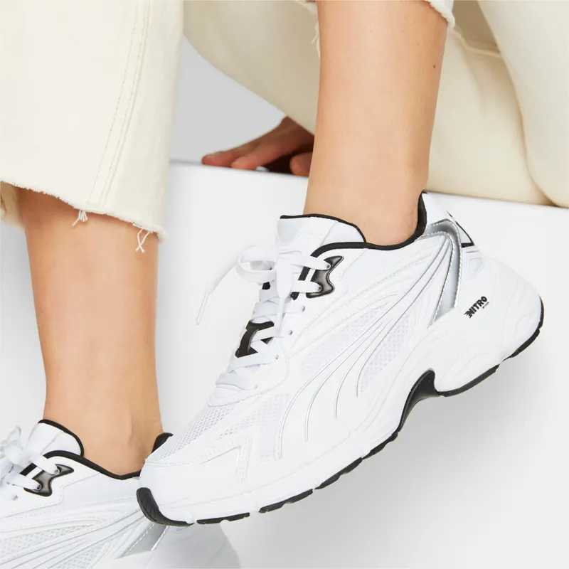 Puma Teveris Nitro Metallic Zilver/Wit (391098-03)
