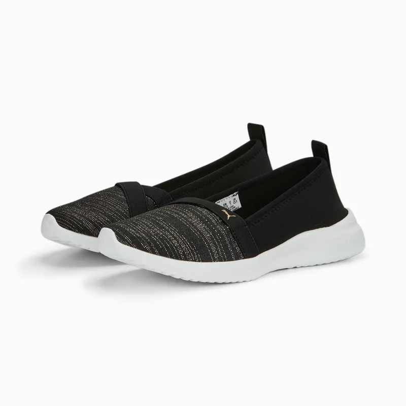 Puma Adelina Space Metallics Goud/Zwart/Wit (389294-01)