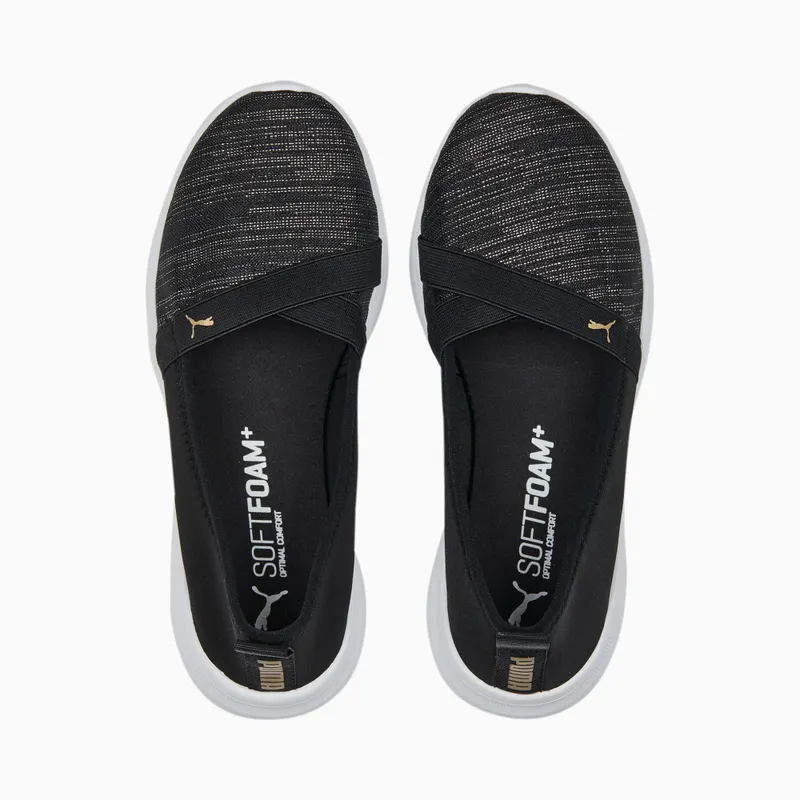 Puma Adelina Space Metallics Goud/Zwart/Wit (389294-01)