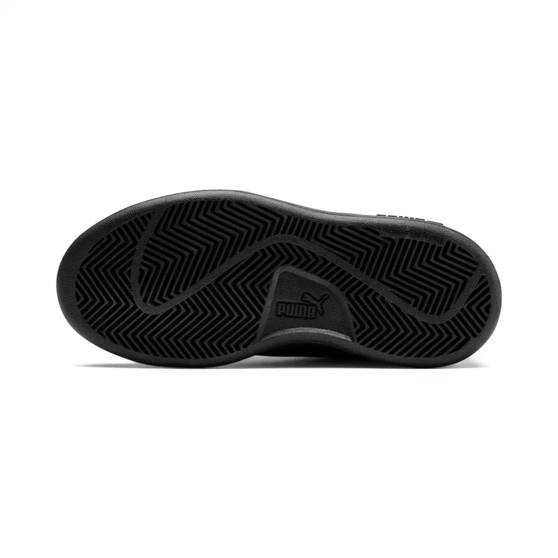 Puma Smash v2 Leather sportscchoenen Zwart (365173-01)