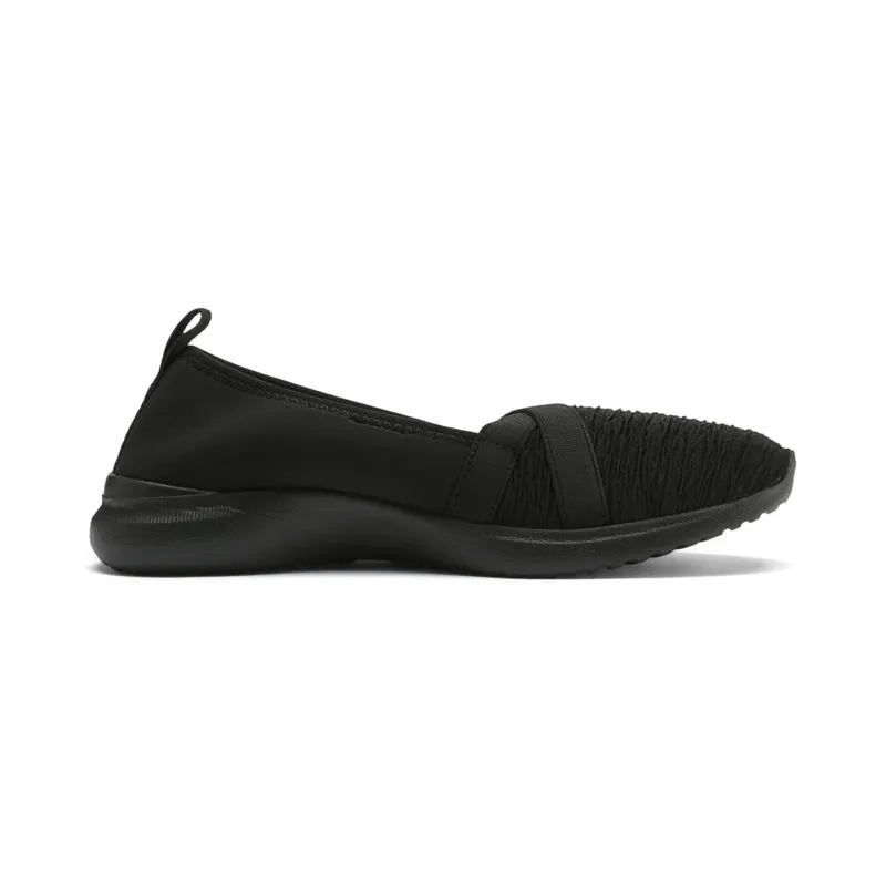 Puma Adelina Slip-On Wit/Zwart (369621-06)