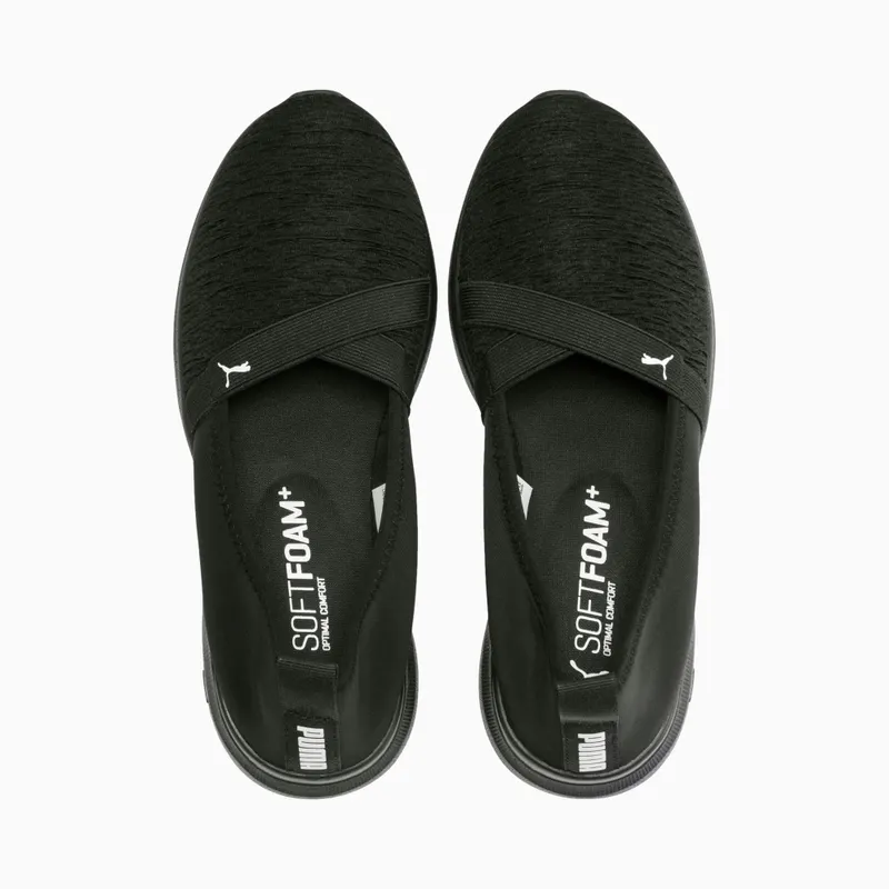 Puma Adelina Slip-On Wit/Zwart (369621-06)