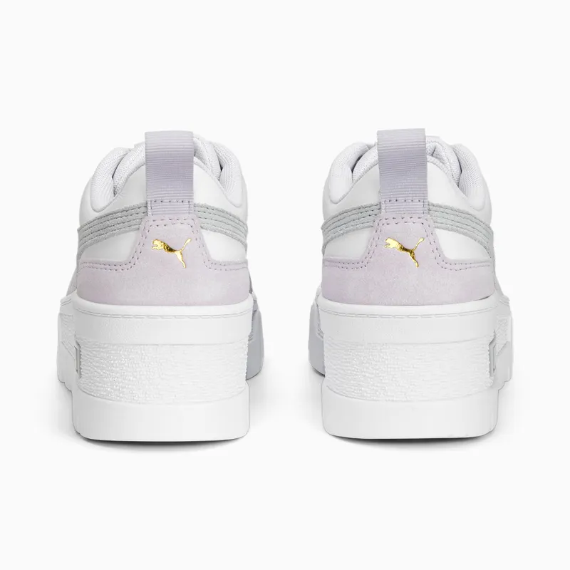 Puma Mayze Wedge Pastel Wit/Grijs (388566-04)