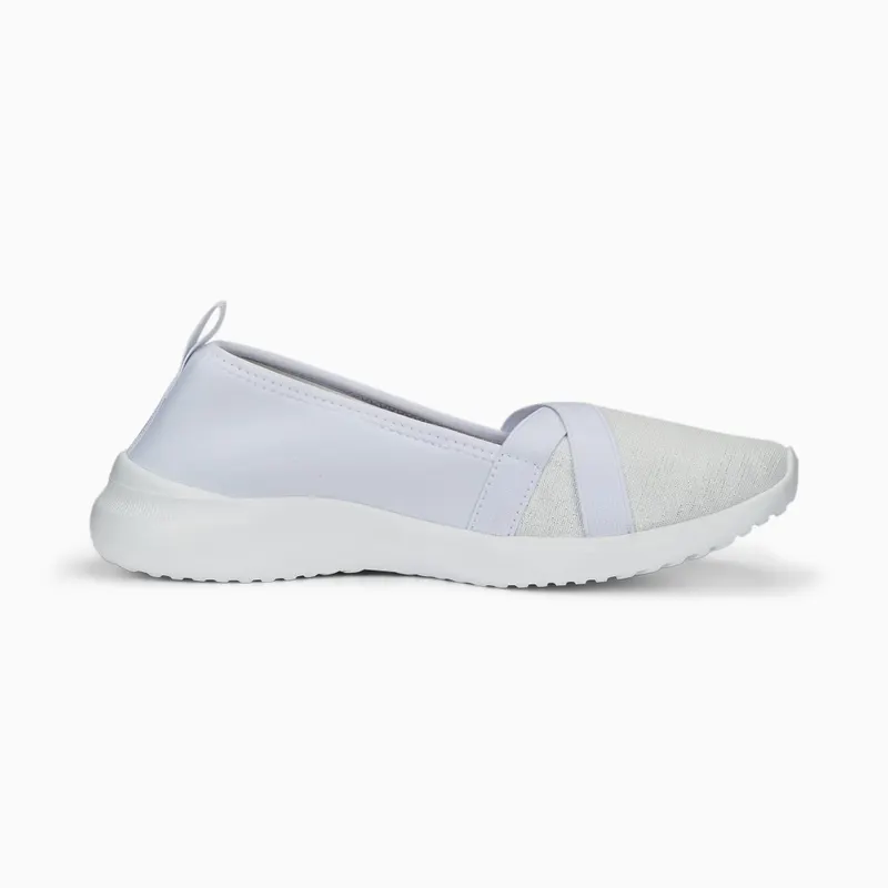 Puma Adelina Space Metallics Zilver/Wit (389294-02)