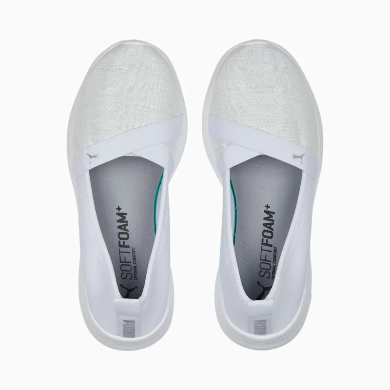 Puma Adelina Space Metallics Zilver/Wit (389294-02)