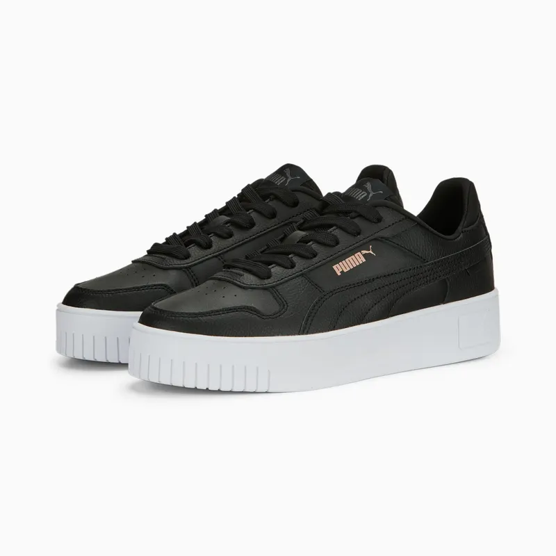 Puma Carina Street Wit/Roze/Zwart (389390-02)