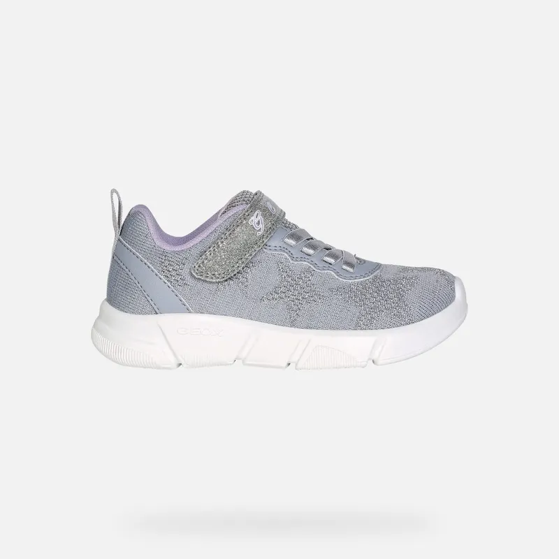 Geox Aril Girl silver/lilac (J15DLC07QBCC1316)
