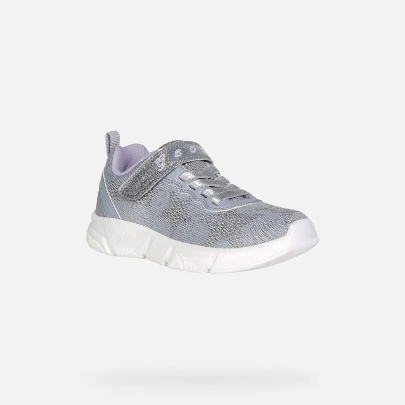 Geox Aril Girl silver/lilac (J15DLC07QBCC1316)