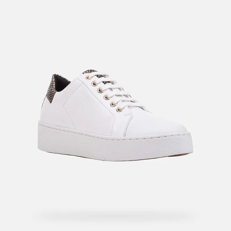 Geox Skyely Woman white/light gold (D16QXC085MAC1327)