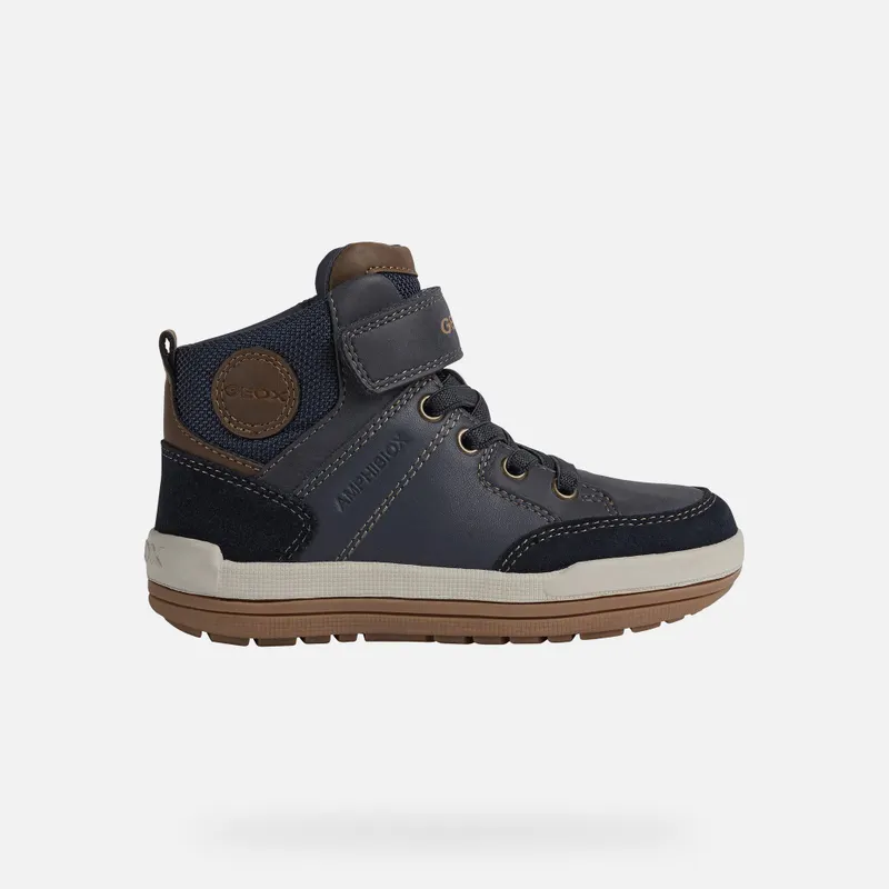 Geox Charz Abx Boy navy/light brown (J16F3A043MEC4220)