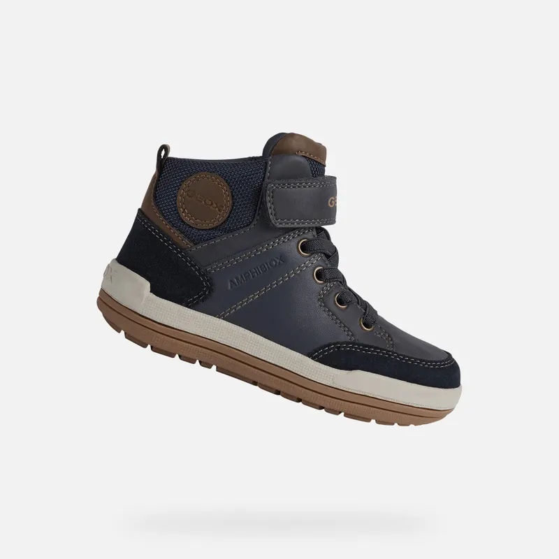 Geox Charz Abx Boy navy/light brown (J16F3A043MEC4220)