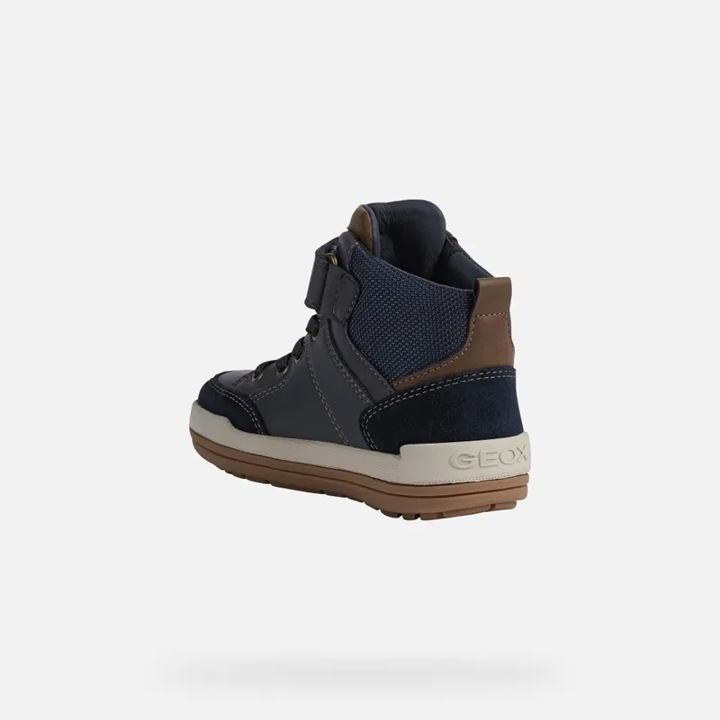 Geox Charz Abx Boy navy/light brown (J16F3A043MEC4220)