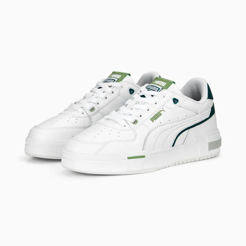 Puma CA Pro Glitch leren Wit/Groen/Grijs (390681-01)