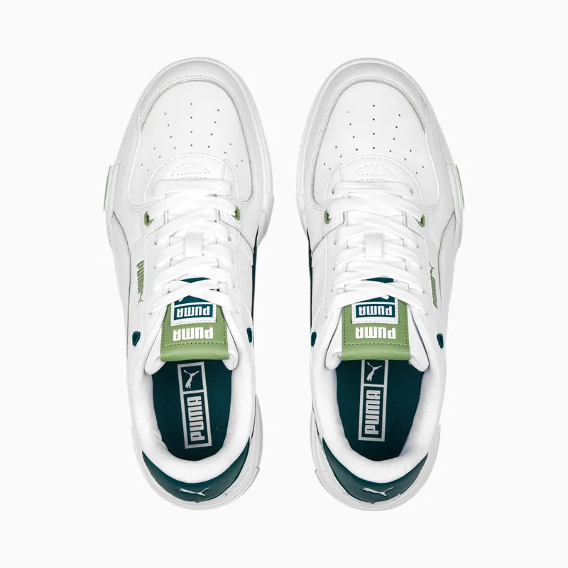 Puma CA Pro Glitch leren Wit/Groen/Grijs (390681-01)