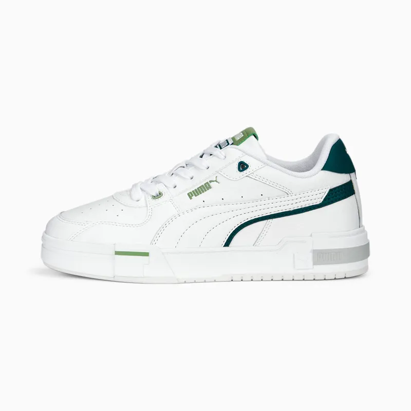 Puma CA Pro Glitch leren Wit/Groen/Grijs (390681-01)