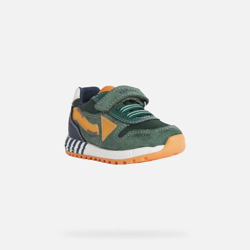 Geox Alben Toddler Boy forest/orange (B253CA02214C3P2T)