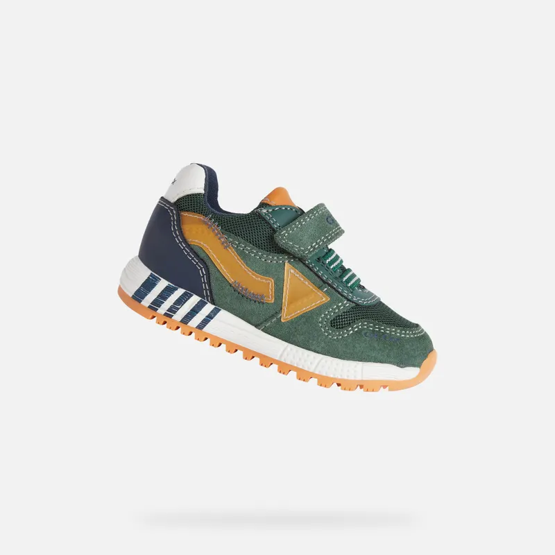 Geox Alben Toddler Boy forest/orange (B253CA02214C3P2T)