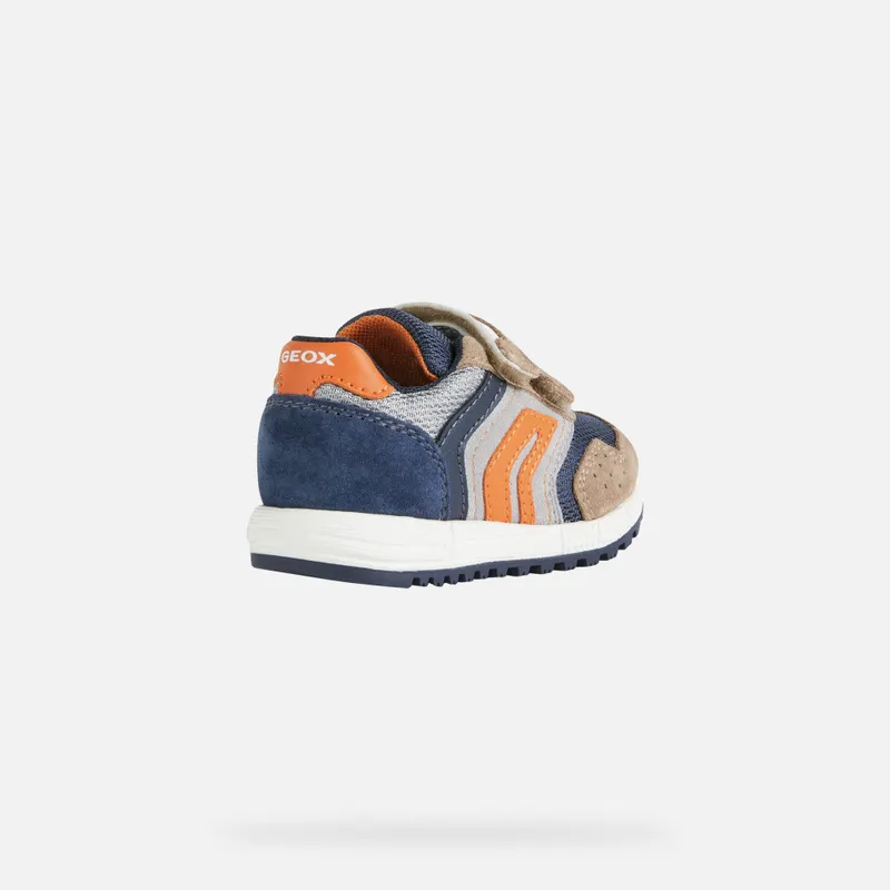 Geox Alben Toddler Boy cookie/navy (B043CD022FUC5JF4)
