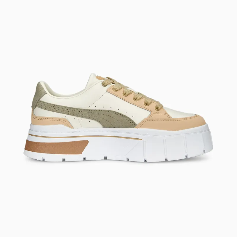 Puma Mayze Stack Luxe Beige/Wit (389853-02)