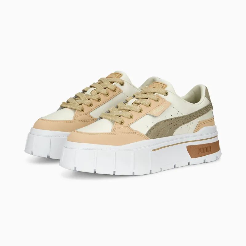 Puma Mayze Stack Luxe Beige/Wit (389853-02)