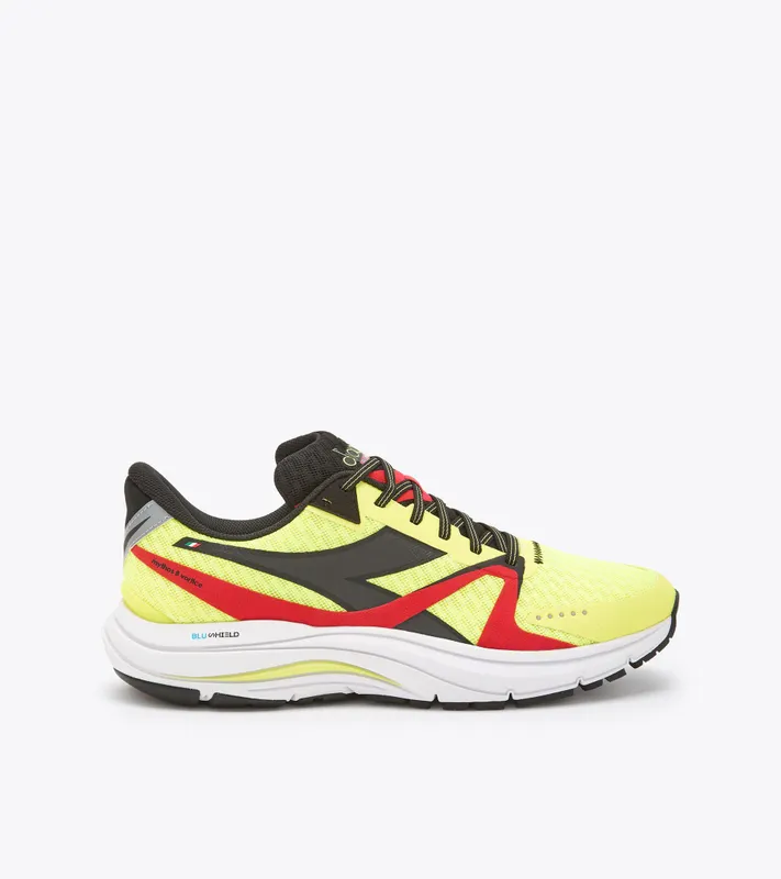 Diadora Mythos Blushield 8 Vortice Yellow Fluo Dd / Blk / Fiery Red (101.179087_D0273)