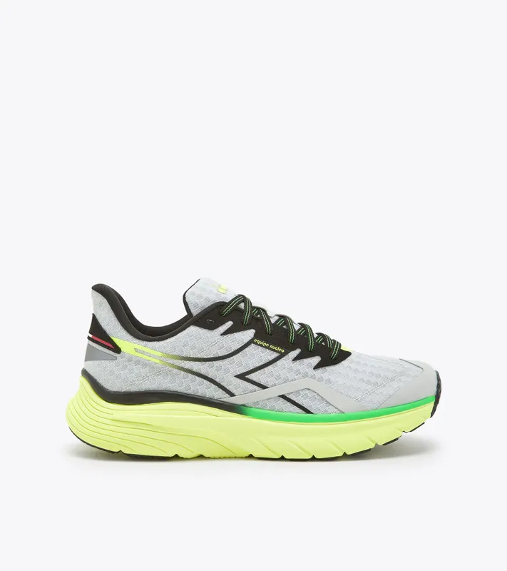Diadora Equipe Nucleo Silver / Black / Yellow Fl Dd (101.179094_C3447)