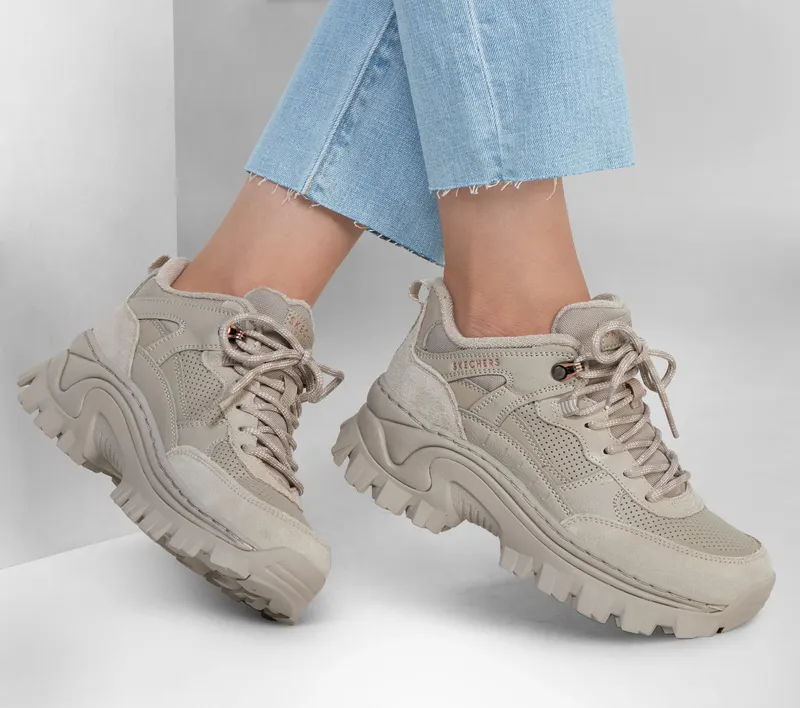 Skechers Street Blox- Kewl Ave – Taupe (177240-TPE)