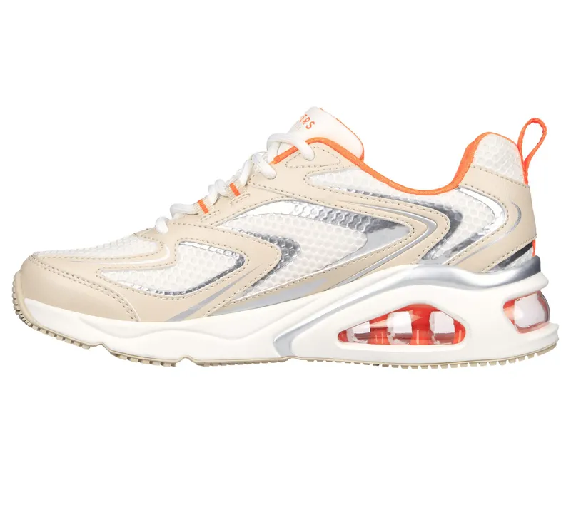 Skechers Tres-Air – Terti-Airy – Natuurlijk / Oranje (177426-NTOR)