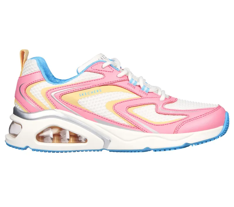 Skechers Tres-Air – Extraordin-Airy – Wit / Roze (177427-WPK)