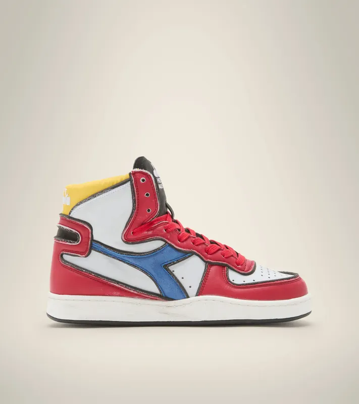 Diadora Mi Basket Dessau White / Red (201.178601_C0673)