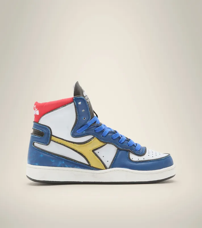 Diadora Mi Basket Dessau White / Blue Cobalt (201.178601_C1938)
