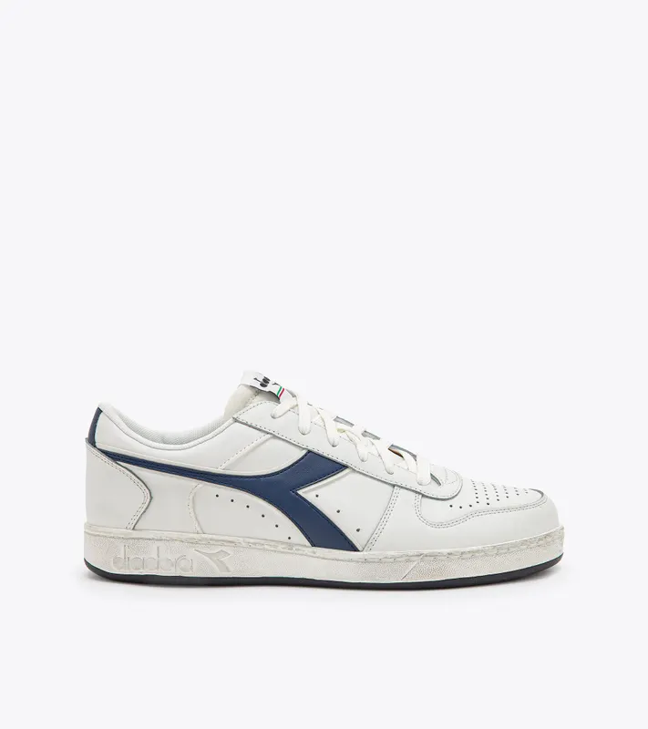 Diadora Magic Basket Low Icona White / Blue Caspian Sea (501.179296_C0445)
